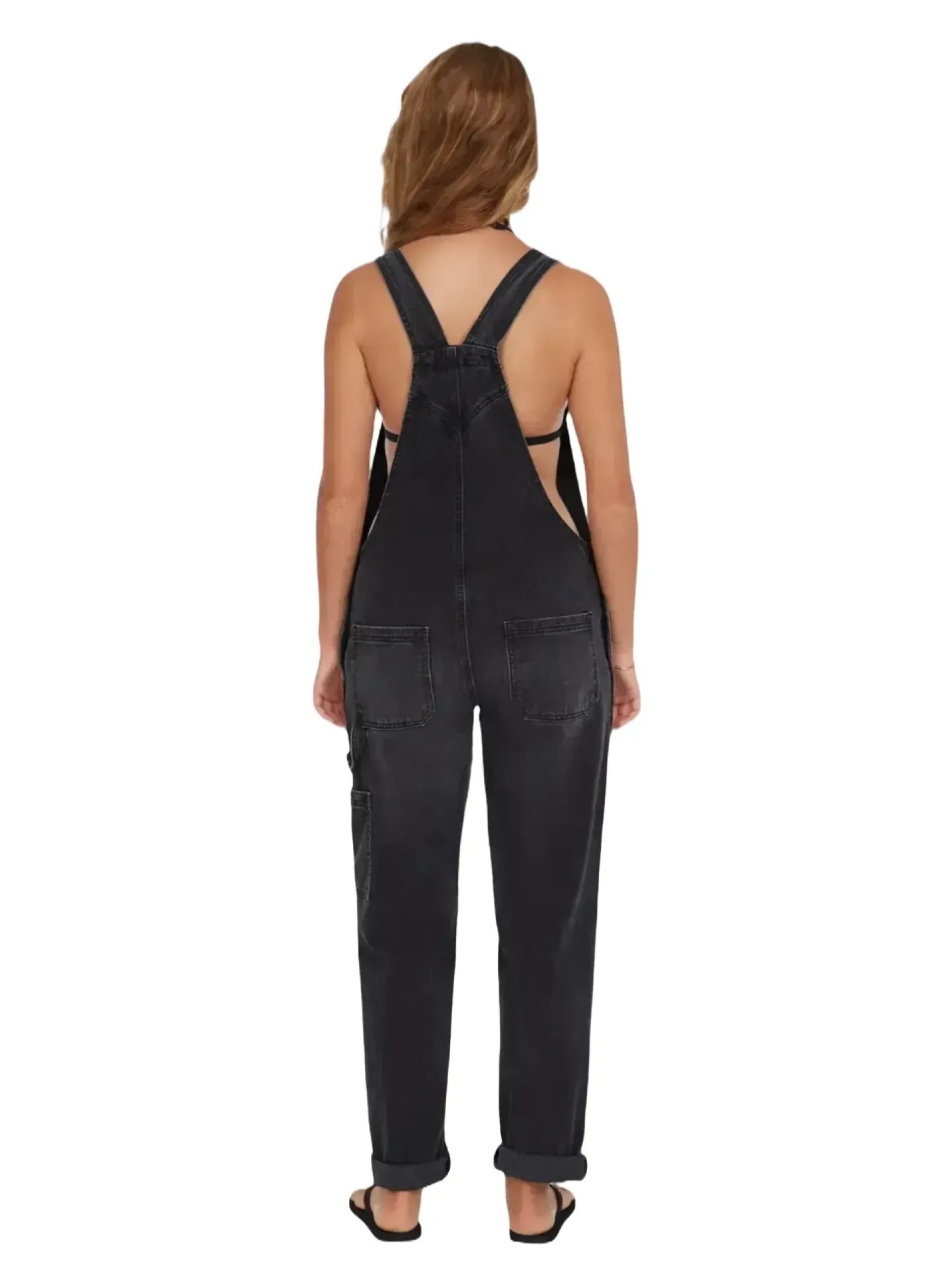 O'Neill Essentials Twill Dungaree Jumpsuit