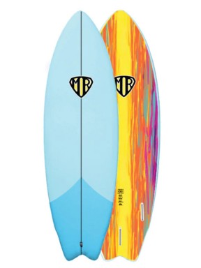 Ocean & Earth MR Flame Epoxy Super Twin 6'0" Softboard