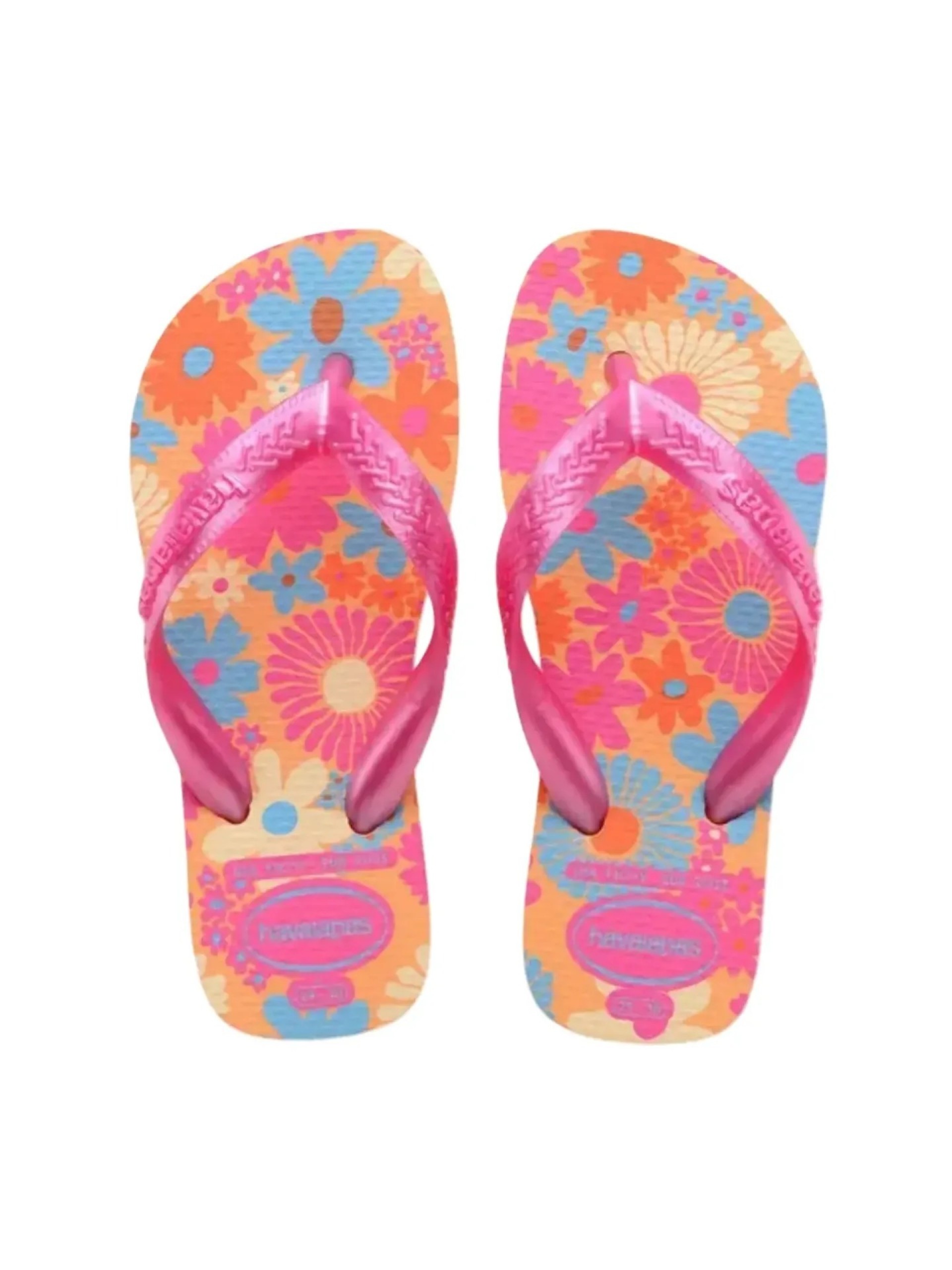 Havaianas Kids Flores Flip Flops
