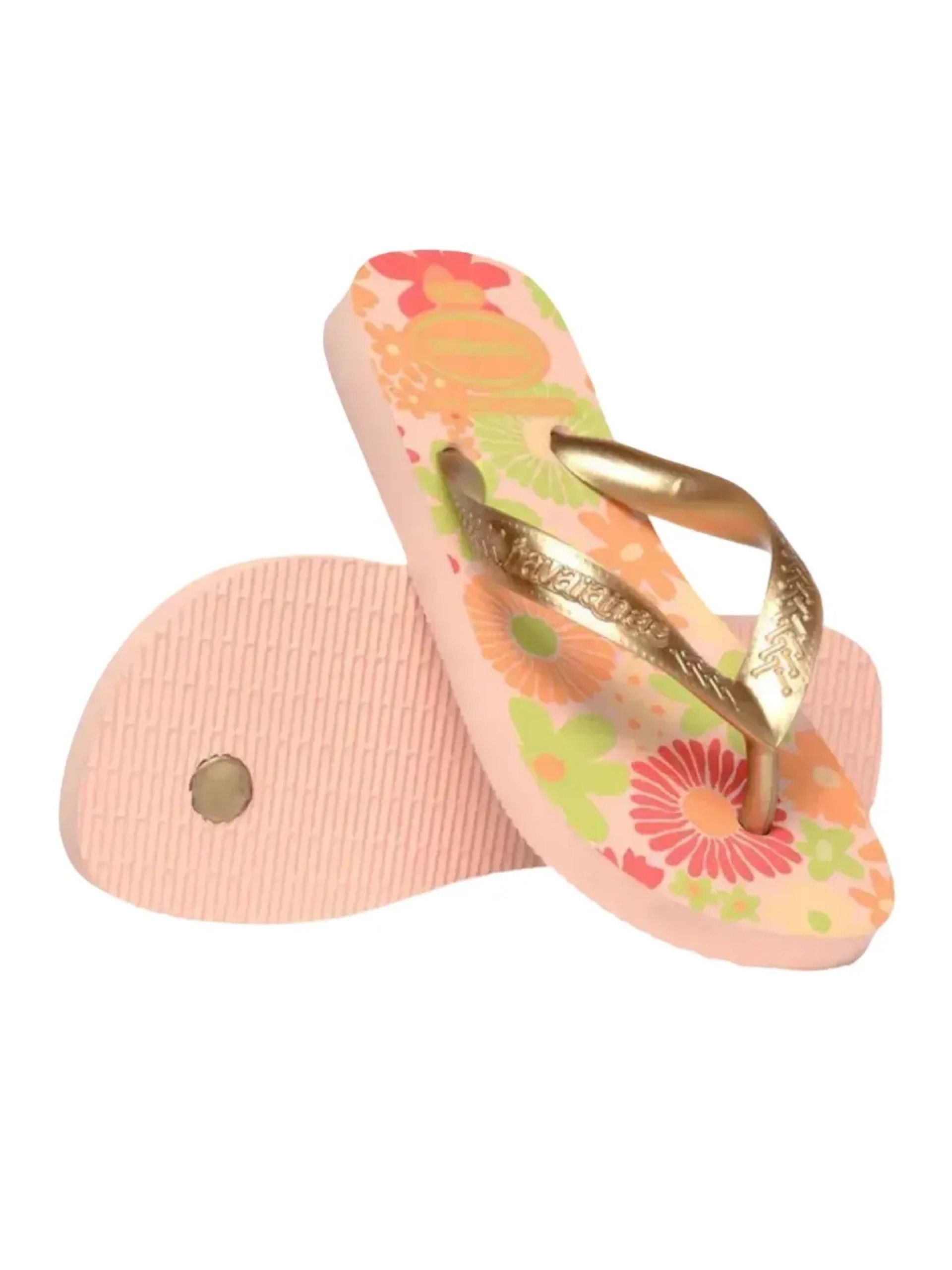 Havaianas Kids Flores Flip Flops
