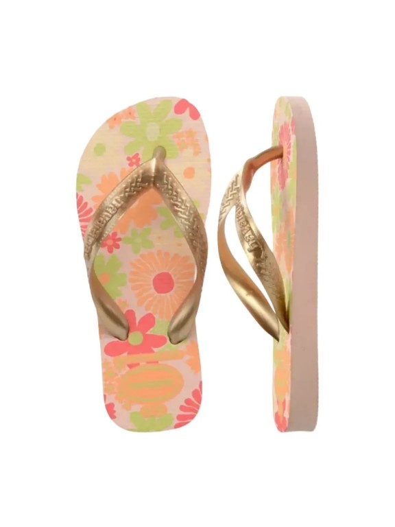 Havaianas Kids Flores Flip Flops Havaianas Kids Flores Flip Flops