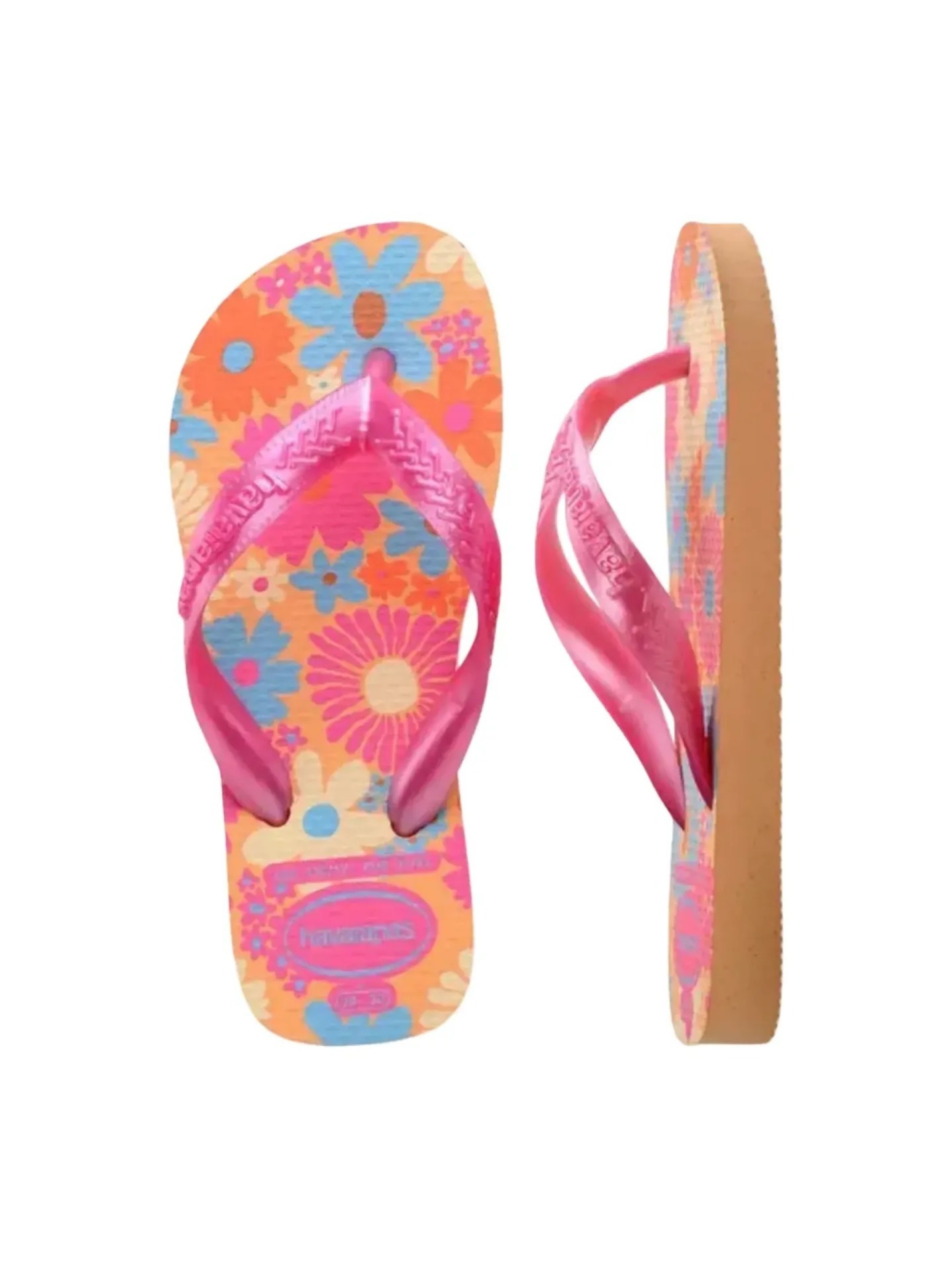 Havaianas Kids Flores Flip Flops