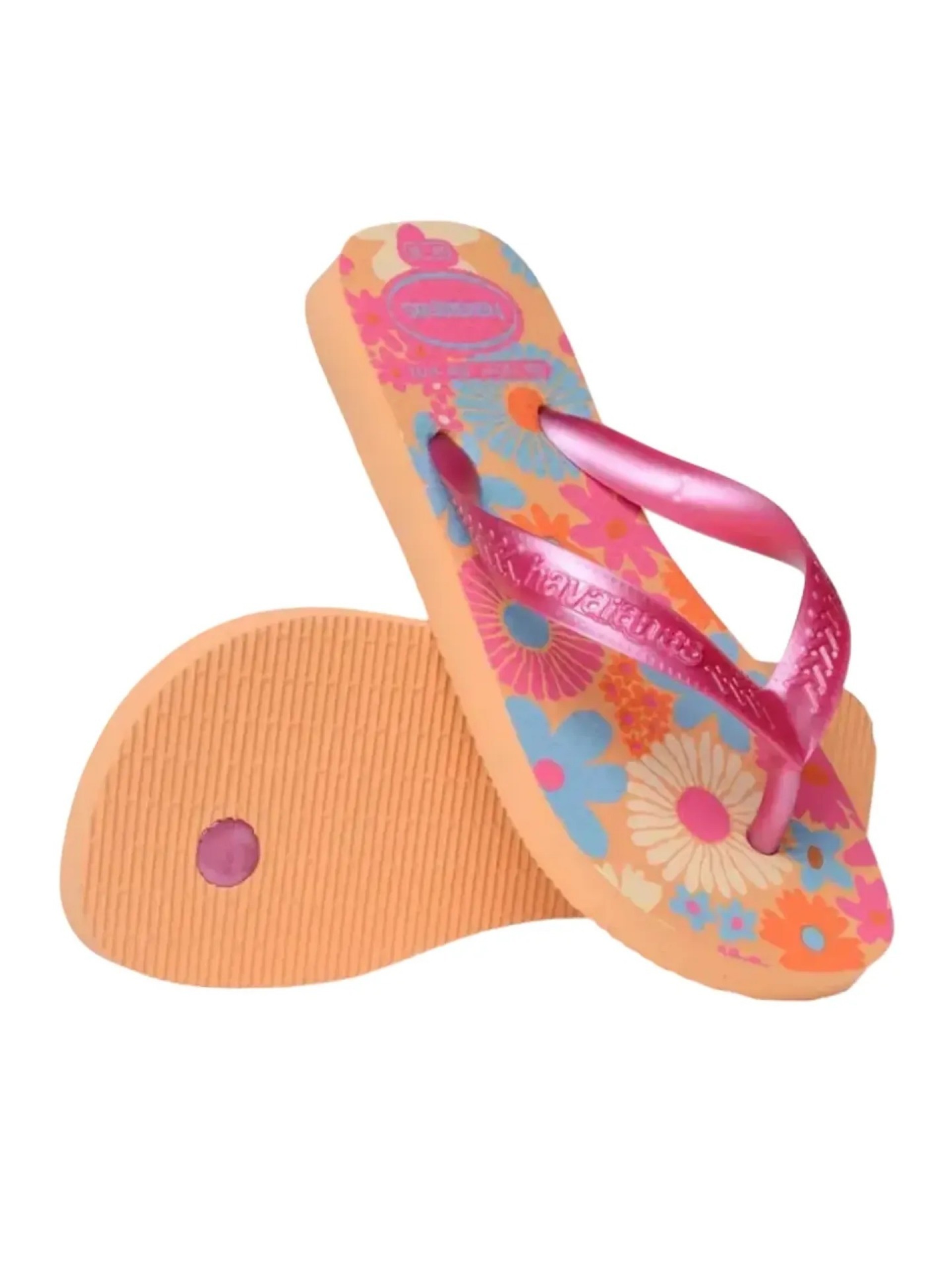 Havaianas Kids Flores Flip Flops