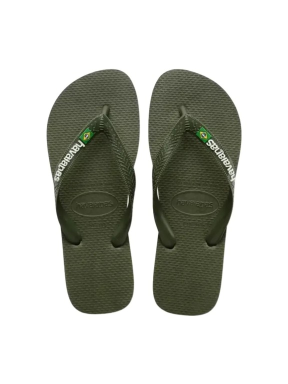 Havaianas Brasil Logo Flip Flops