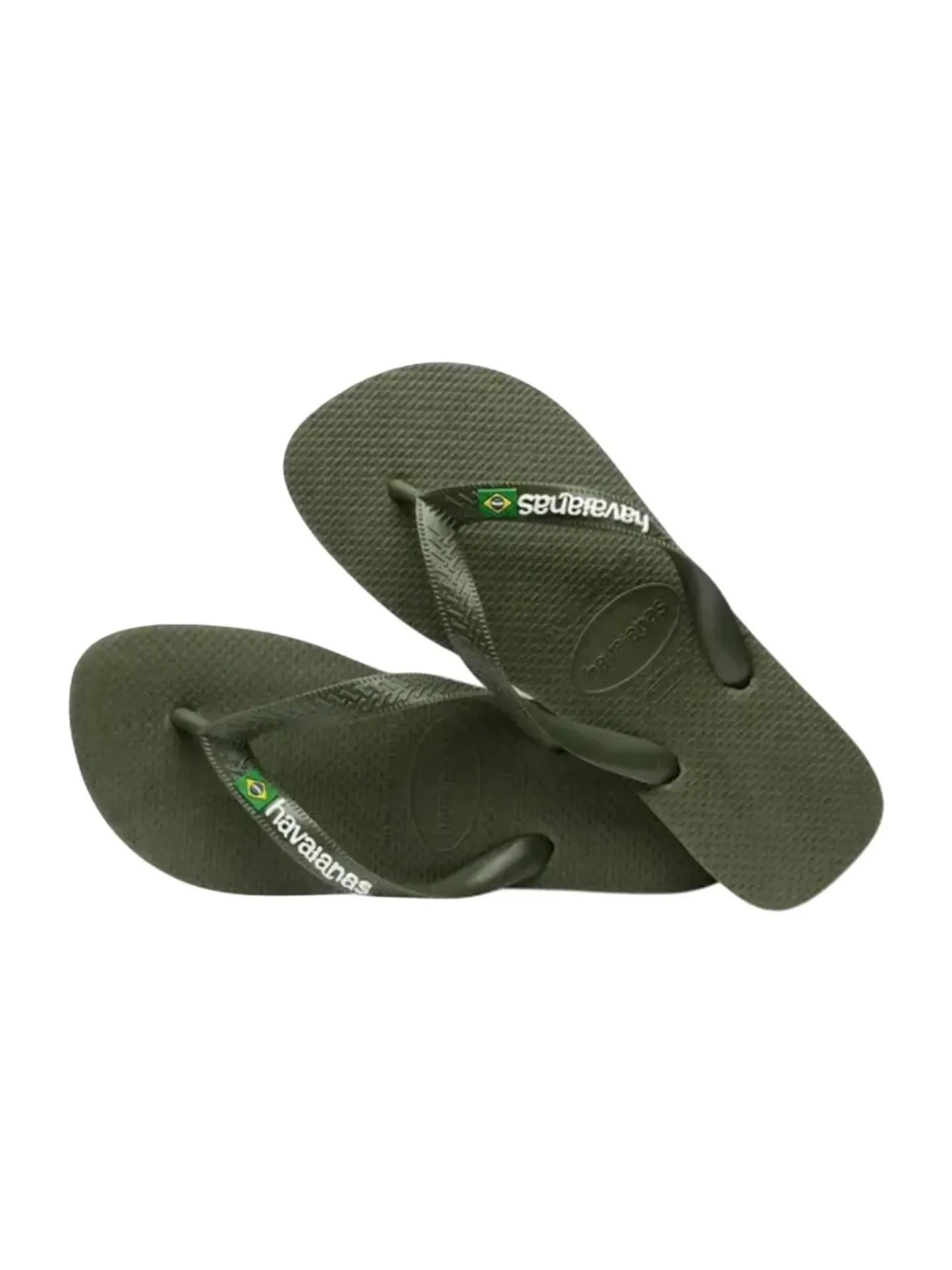 Havaianas Brasil Logo Flip Flops