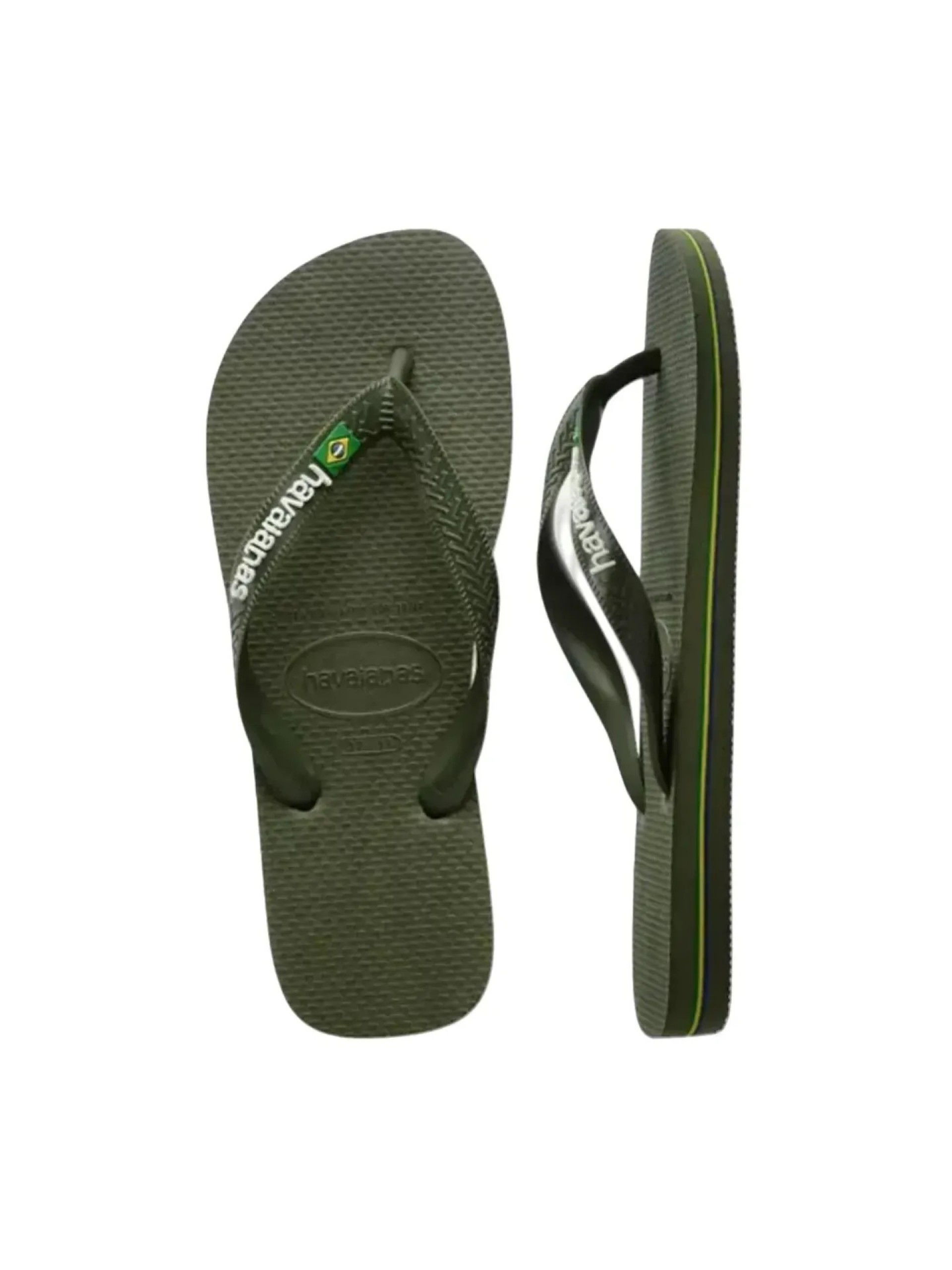 Havaianas Brasil Logo Flip Flops