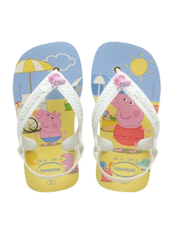 Chinelos Havaianas Baby Peppa Pig