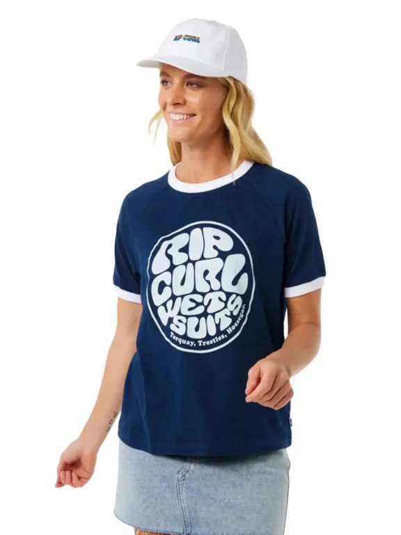 T-Shirt Rip Curl Stephanie Gilmore Wettie Ringer