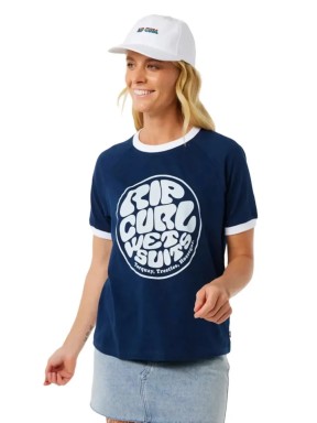 T-Shirt Rip Curl Stephanie Gilmore Wettie Ringer