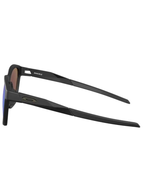 Óculos de Sol Oakley Shackle Matte Black w/ Prizm Sapphire Óculos de Sol Oakley Shackle Matte Black w/ Prizm Sapphire