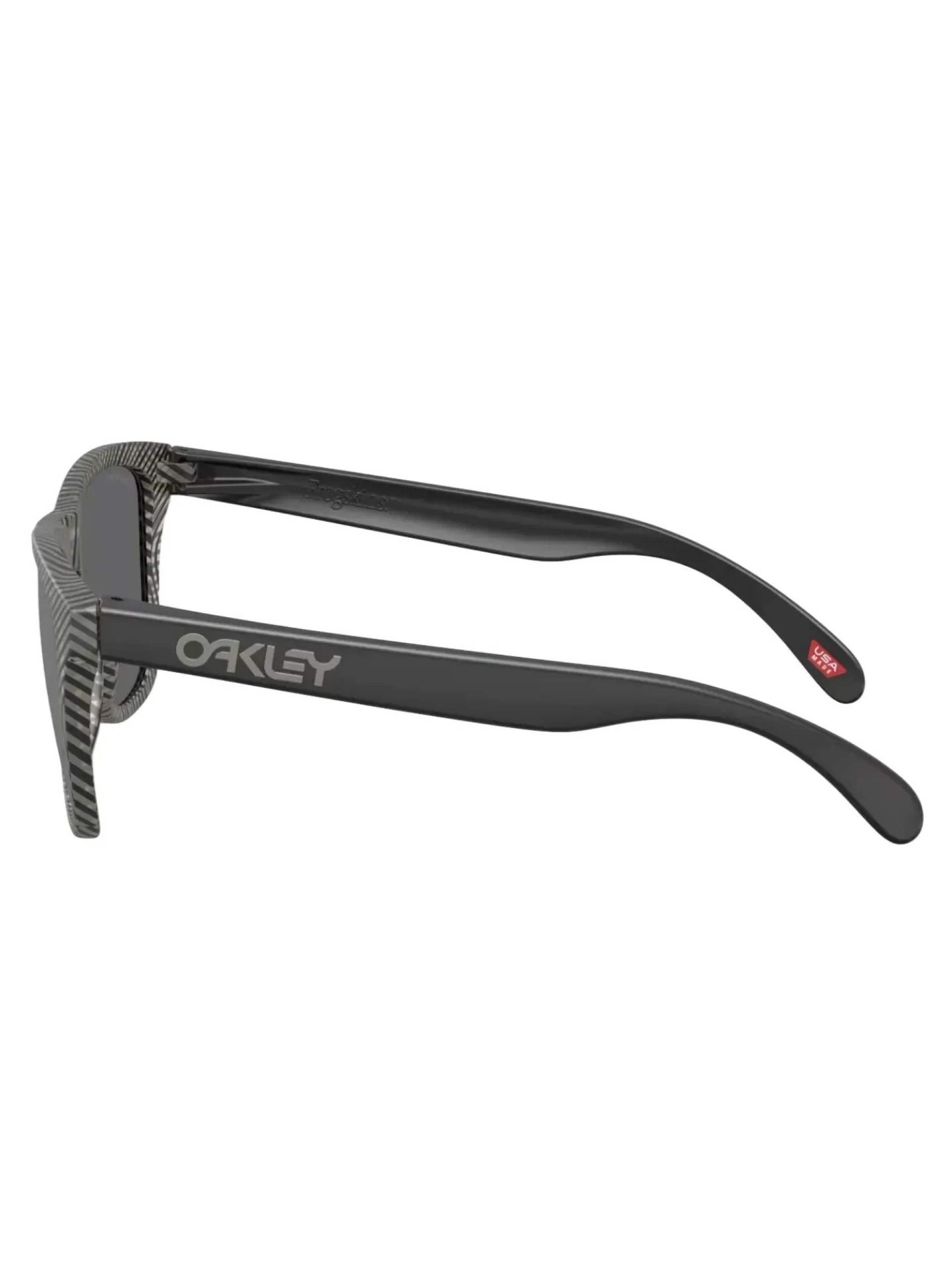 Oakley Frogskins Night Mission Matte Grey Ink Fingerprint w/ Prizm Black Sunglasses