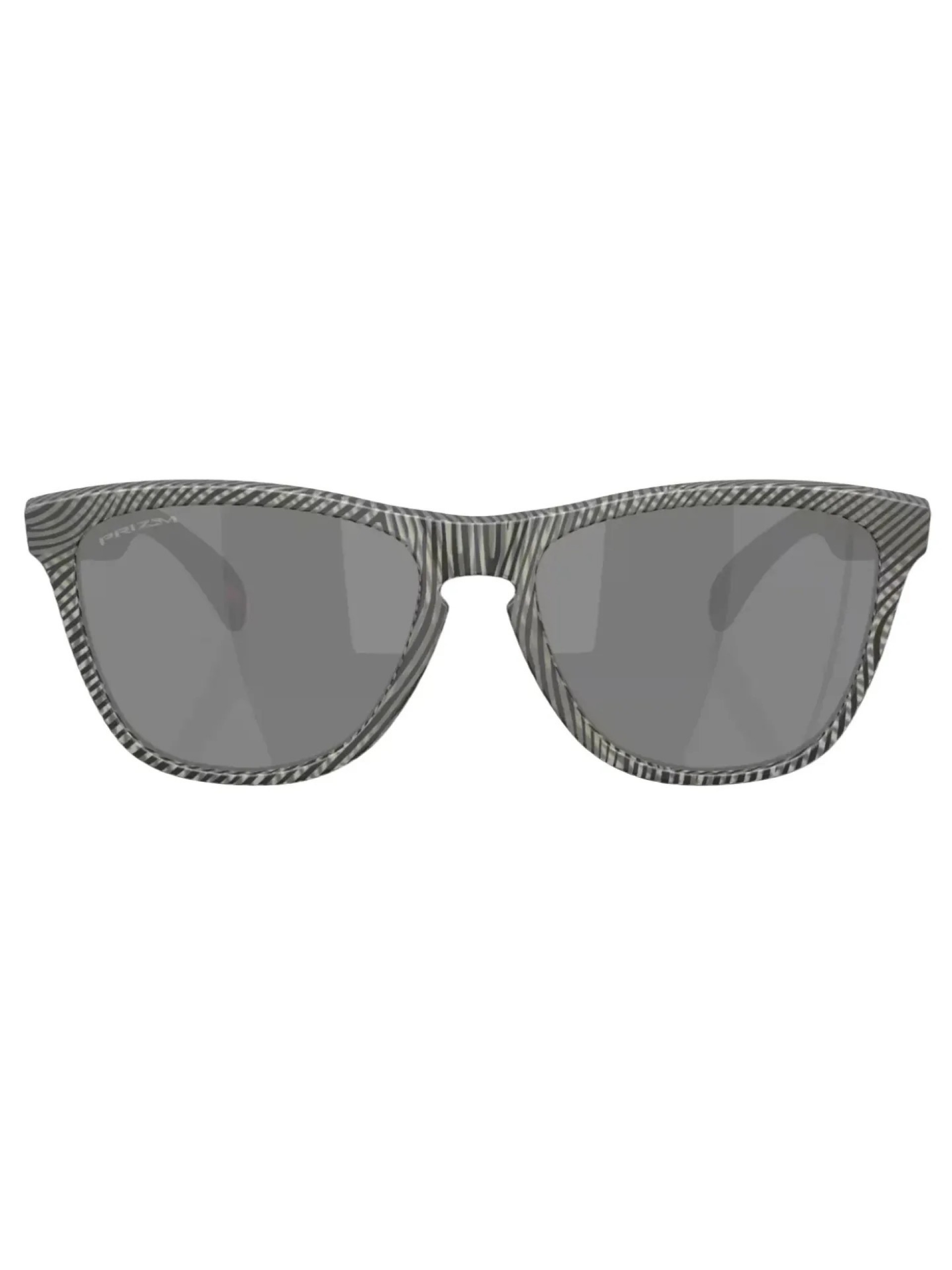 Oakley Frogskins Night Mission Matte Grey Ink Fingerprint w/ Prizm Black Sunglasses