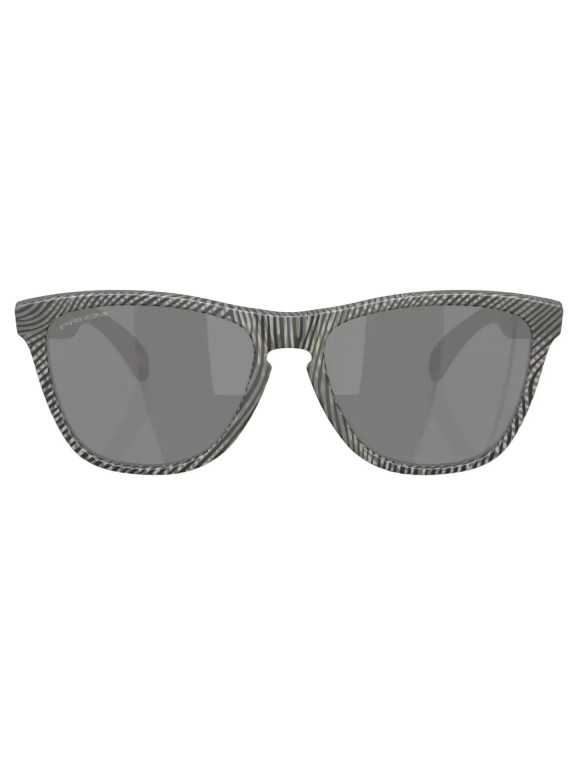 Oakley Frogskins Night Mission Matte Grey Ink Fingerprint w/ Prizm Black Sunglasses Oakley Frogskins Night Mission Matte Grey Ink Fingerprint w/ Prizm Black Sunglasses