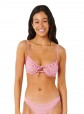 Biquni Top Rip Curl Isles Plaid D-DD Balconette