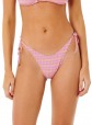 Biquni Bottom Rip Curl Isles Plaid High Leg Skimpy