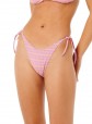 Biquni Bottom Rip Curl Isles Plaid High Leg Skimpy
