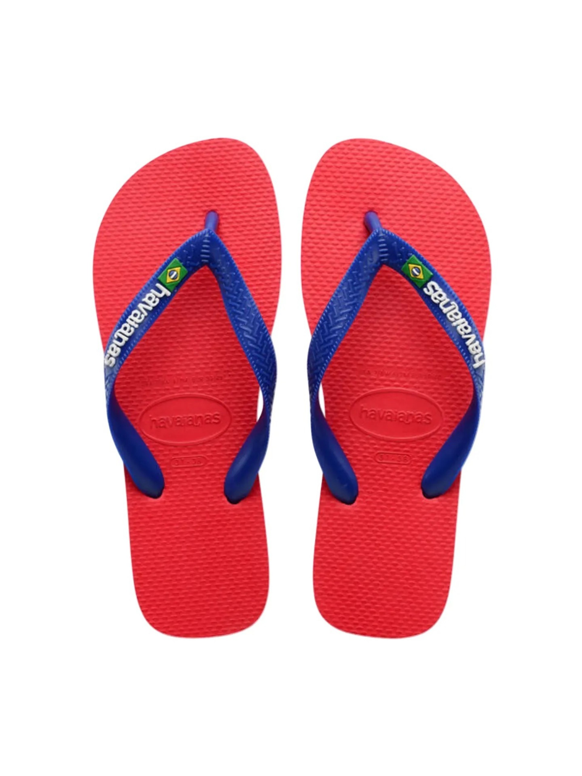 Havaianas Brasil Logo Flip Flops