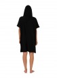 O&E Ladies V Neck Hooded Poncho