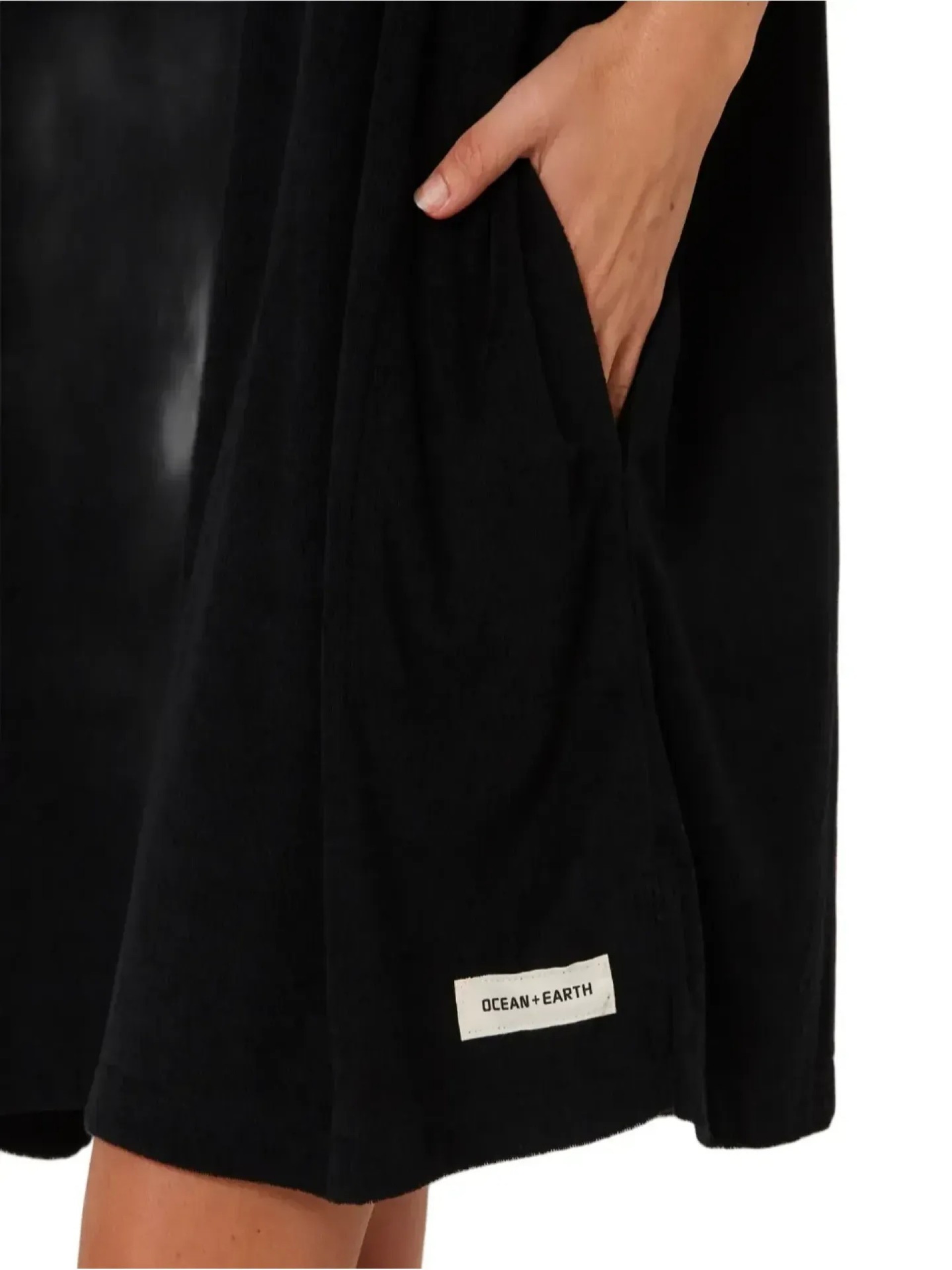 O&E Ladies V Neck Hooded Poncho