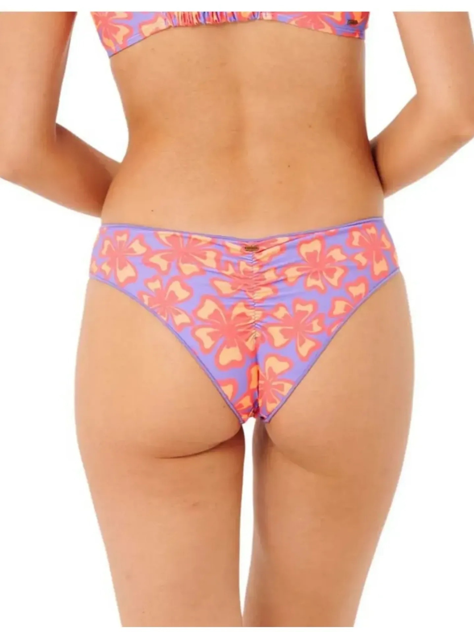 Biquíni Bottom Rip Curl Neon Isles Cheeky Hipster
