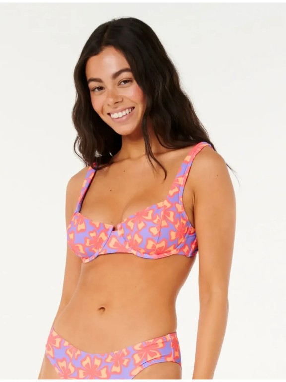 Biquni Top Rip Curl Neon Isles D-DD Balconette