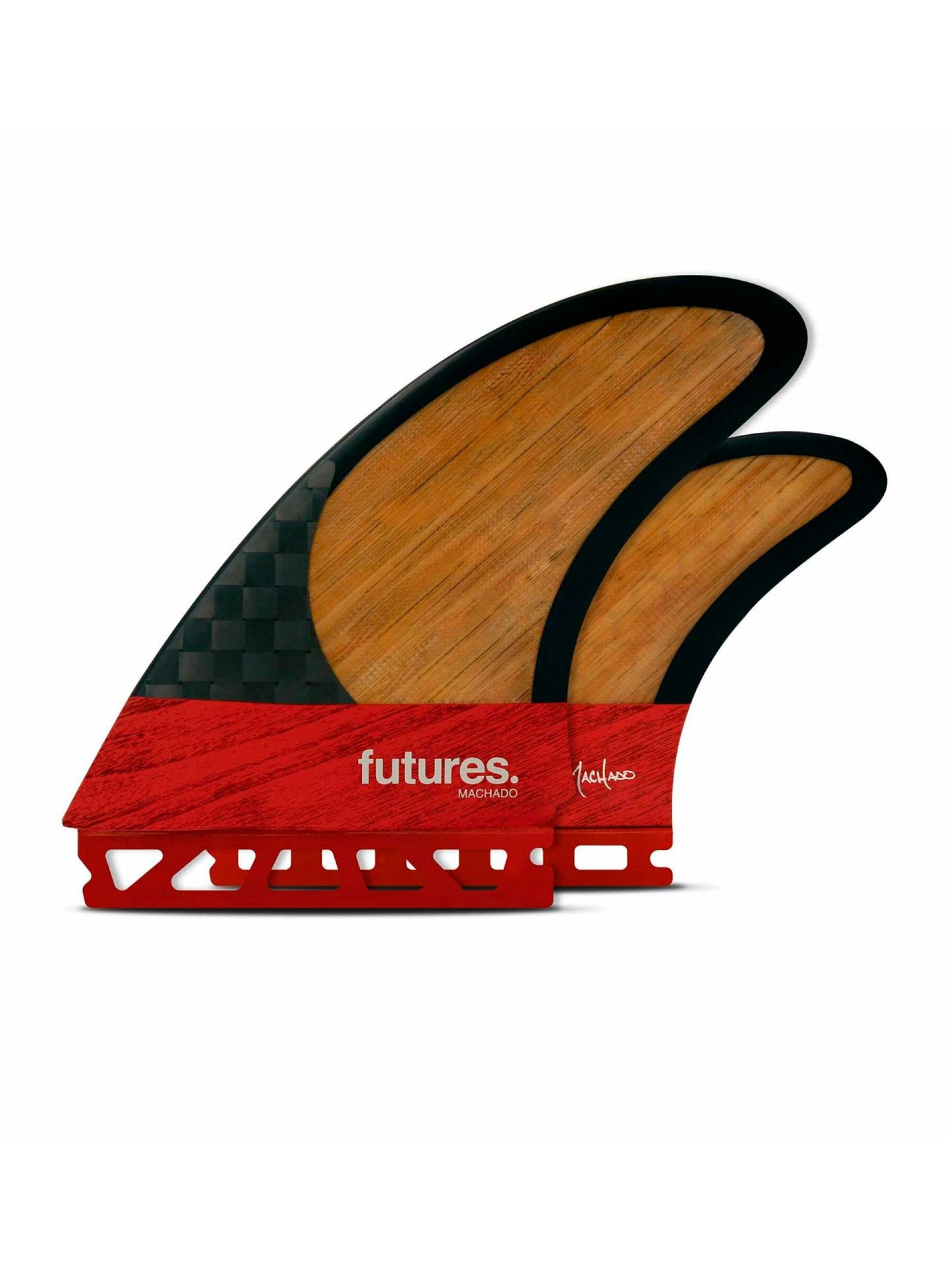 Quilhas Futures MACHADO TWIN  Blackstix 3.0 Twin Fin
