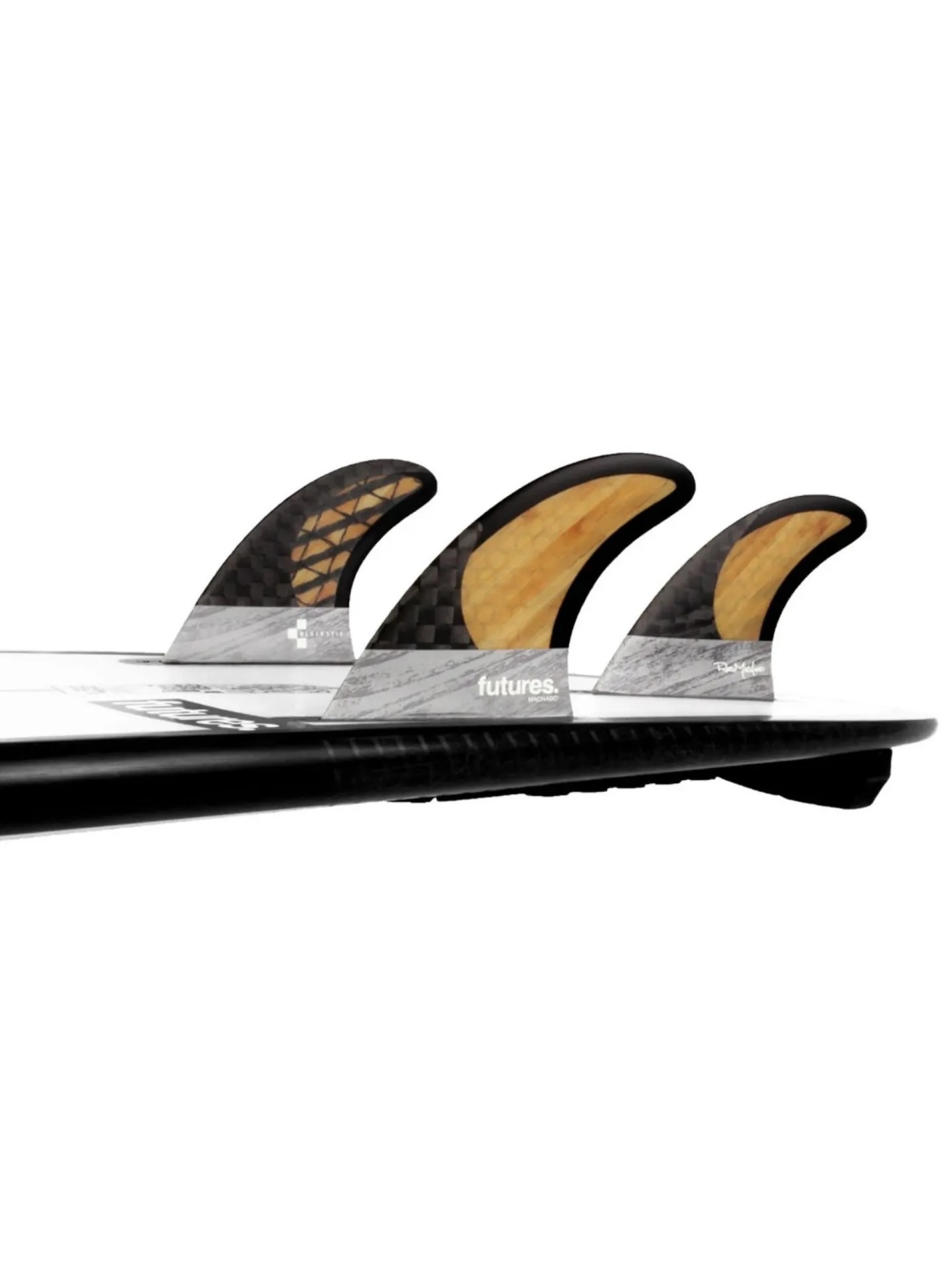 Futures Machado Blackstix Medium Thruster Fins
