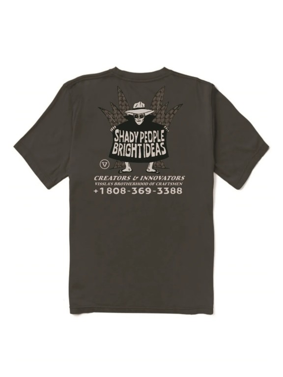Vissla Shady Shapers Premium Organic S/S Pocket Tee