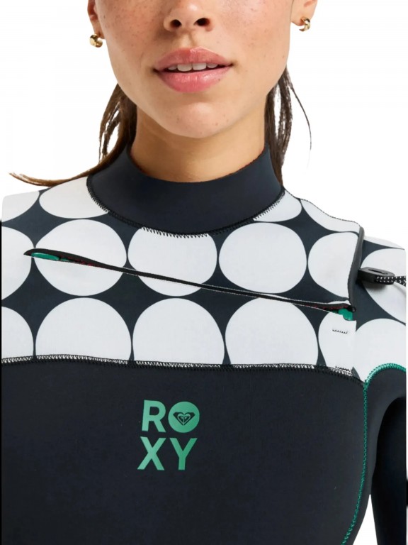 Roxy Rise Natural 4/3 Chest Zip Wetsuit Roxy Rise Natural 4/3 Chest Zip Wetsuit