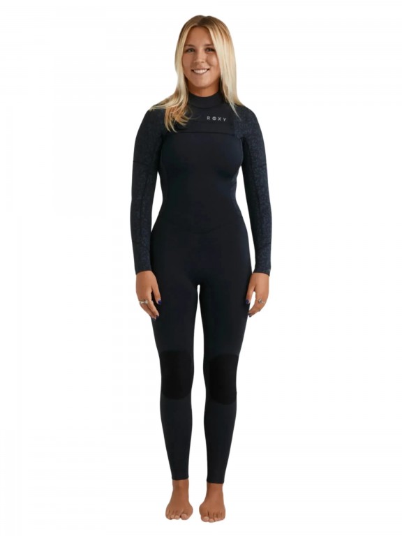 Fato de Surf Roxy Swell Natural 4/3 Chest Zip Fato de Surf Roxy Swell Natural 4/3 Chest Zip