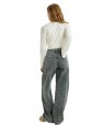 Calas Roxy Milla Wide Leg Regular Mid Denim