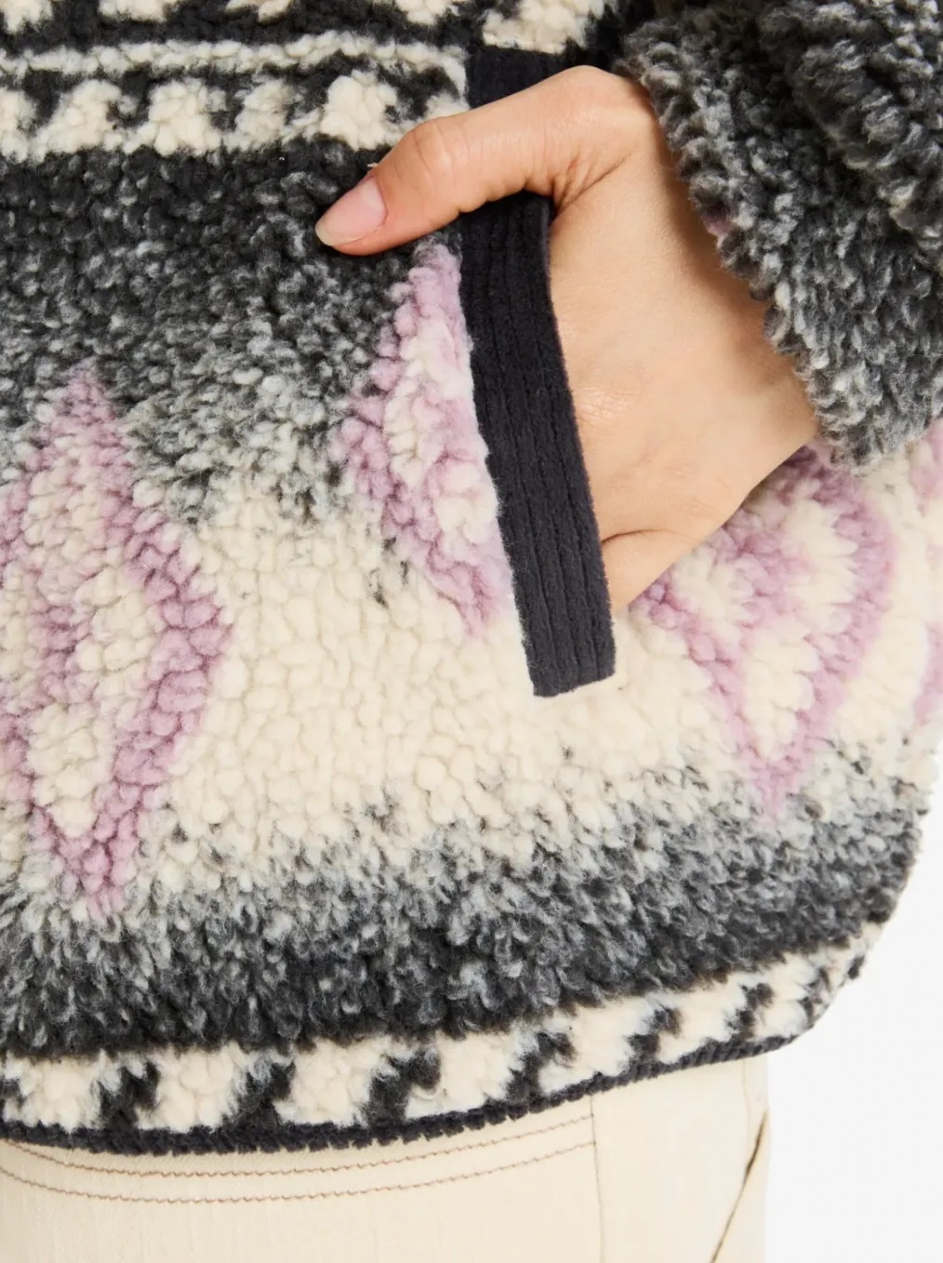 Roxy Feels Like Winter Sherpa Jacket