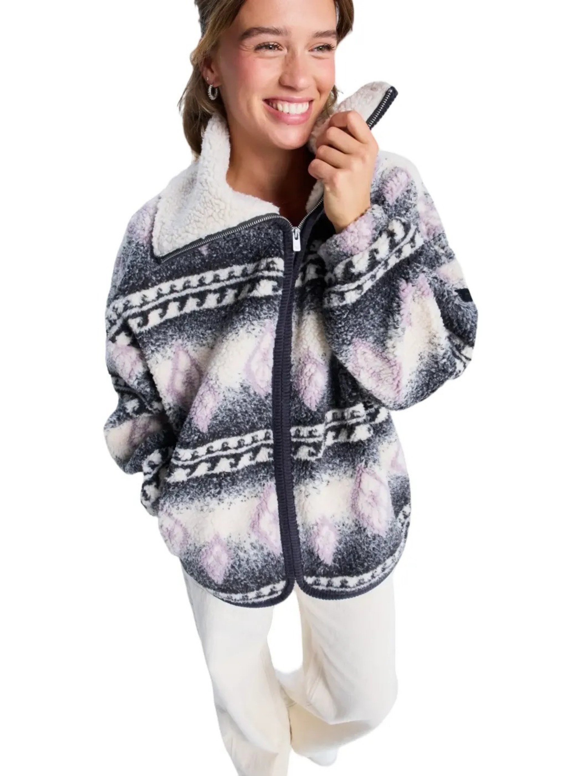 Roxy Feels Like Winter Sherpa Jacket