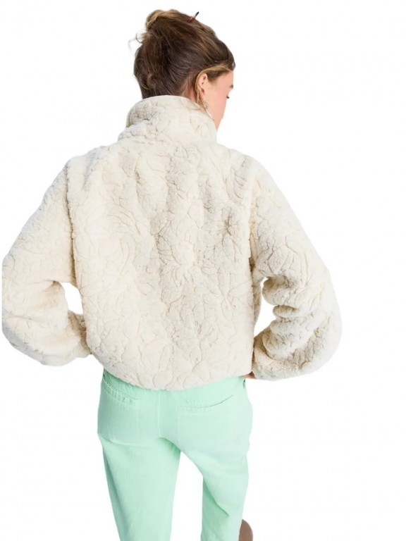 Roxy Blurry Cloud Fleece Jacket Roxy Blurry Cloud Fleece Jacket