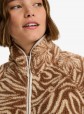 Casaco Roxy Blurry Cloud Print Fleece Casaco Roxy Blurry Cloud Print Fleece