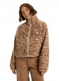 Casaco Roxy Blurry Cloud Print Fleece Casaco Roxy Blurry Cloud Print Fleece