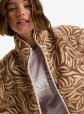 Casaco Roxy Blurry Cloud Print Fleece Casaco Roxy Blurry Cloud Print Fleece
