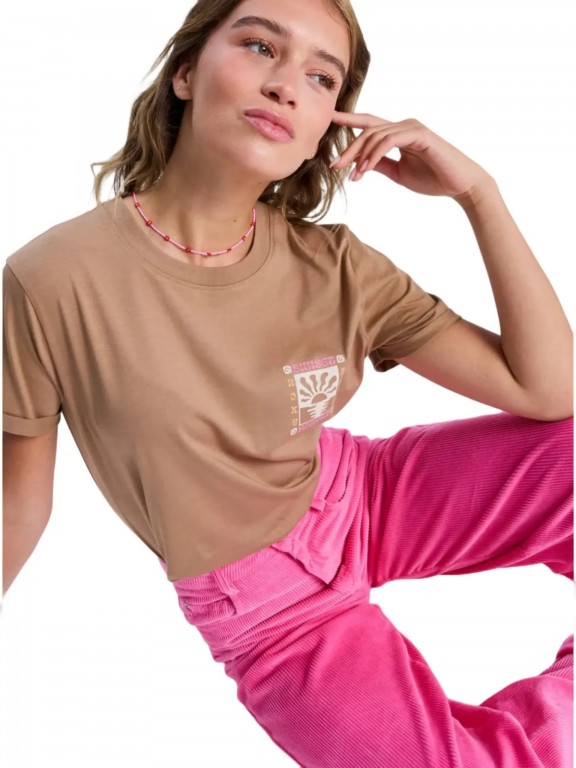 Roxy Oceanregular Poster Tee Roxy Oceanregular Poster Tee