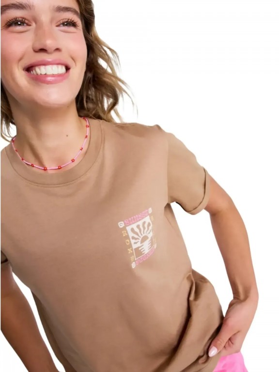 Roxy Oceanregular Poster Tee Roxy Oceanregular Poster Tee