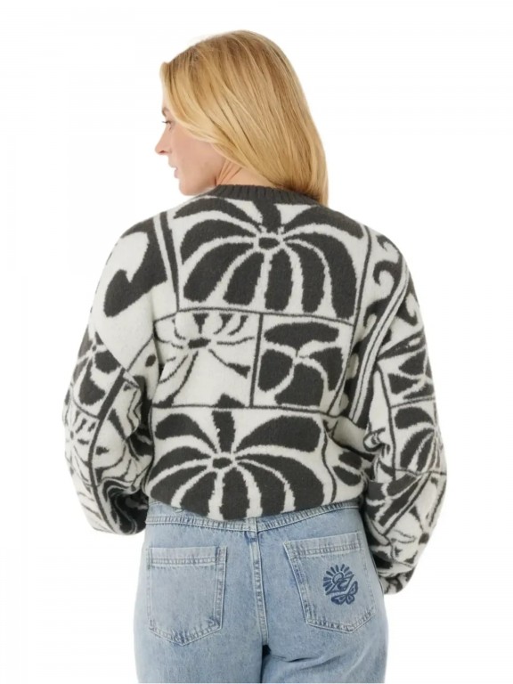 Rip Curl Artist Of The Search Ty Williams Jacquard Knit Sweater Rip Curl Artist Of The Search Ty Williams Jacquard Knit Sweater