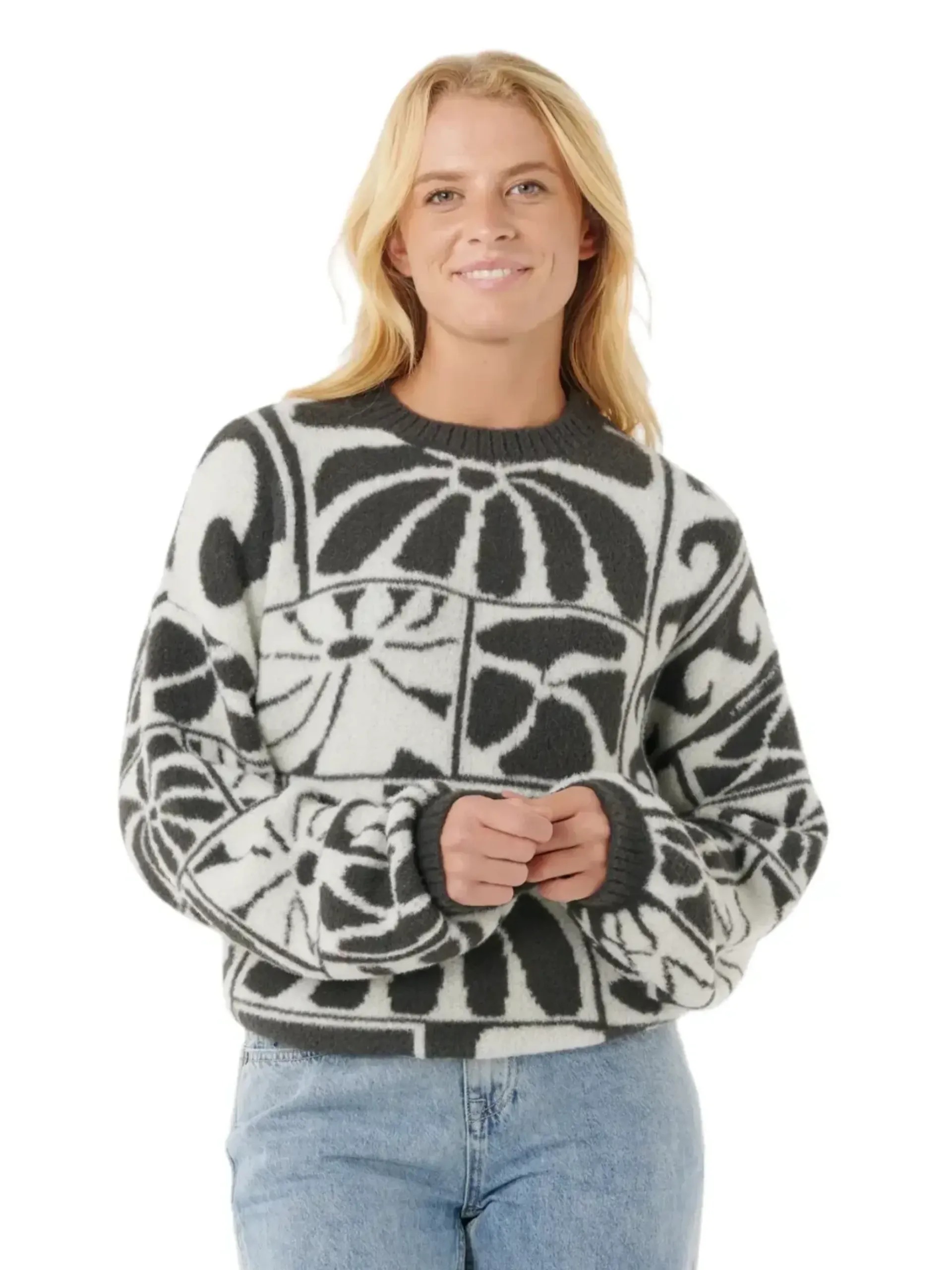 Rip Curl Artist Of The Search Ty Williams Jacquard Knit Sweater