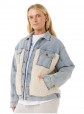 Casaco Rip Curl Cruisin Sherpa Denim Casaco Rip Curl Cruisin Sherpa Denim