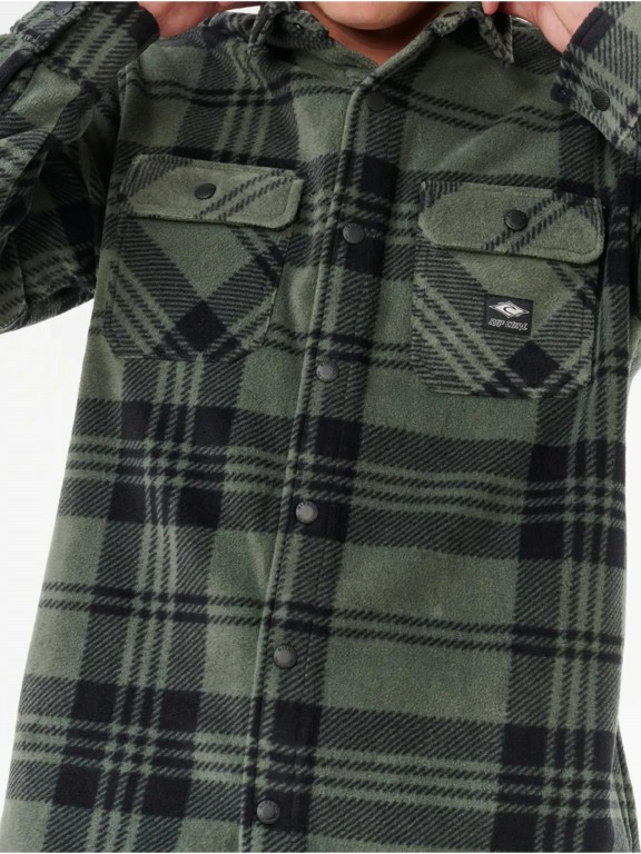 Camisa Rip Curl Fun Times Polar Fleece Camisa Rip Curl Fun Times Polar Fleece