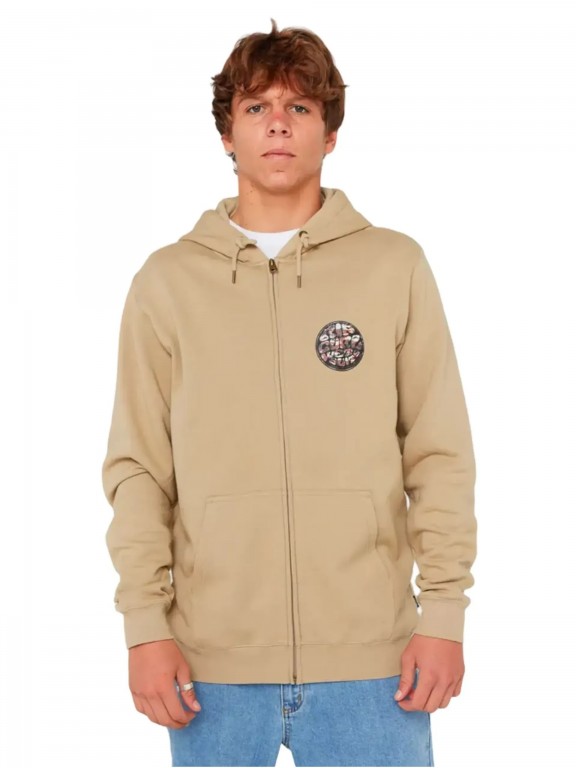 Rip Curl Wettie Passage Icon Zip Hooded Sweatshirt