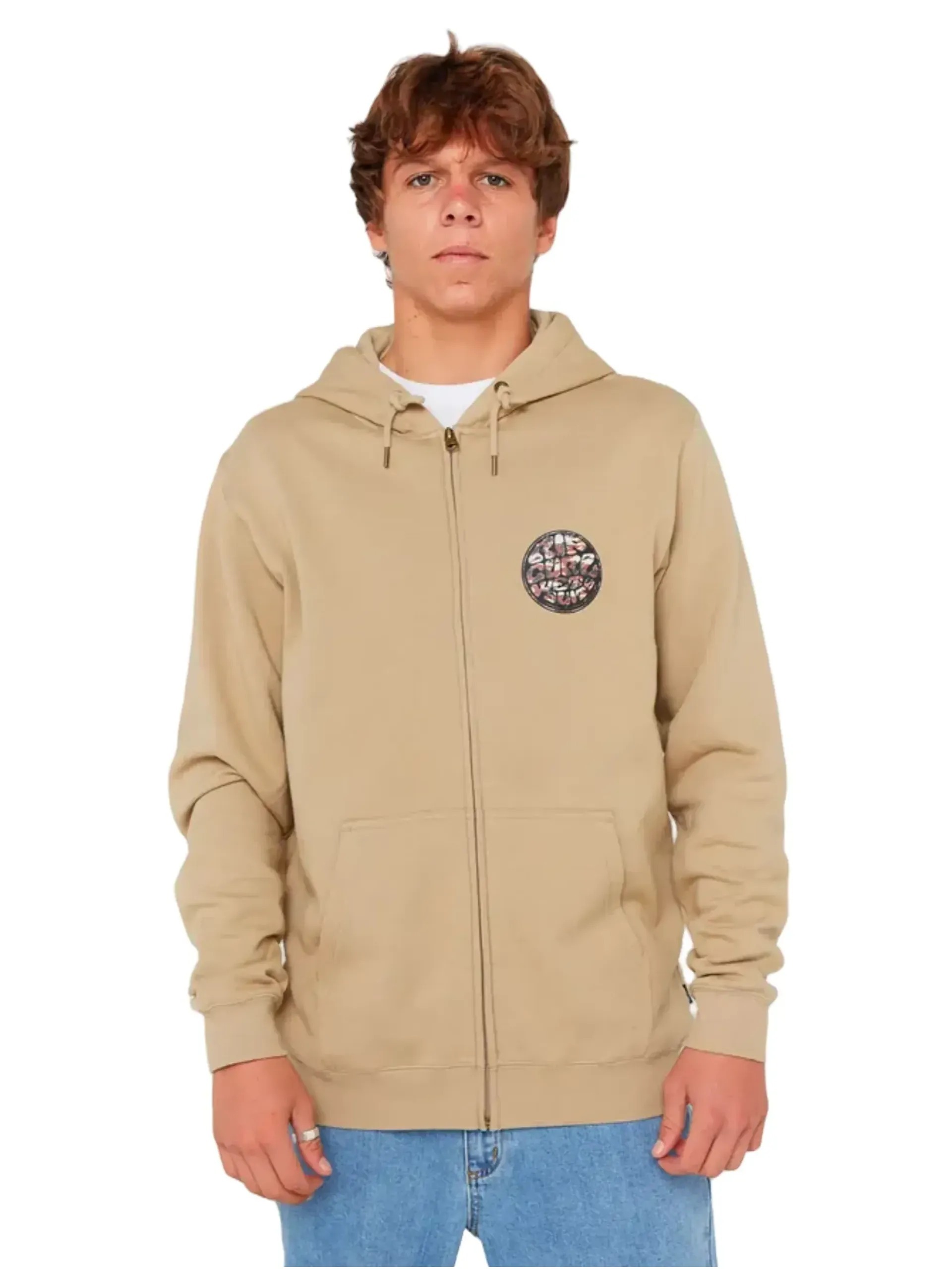 Rip Curl Wettie Passage Icon Zip Hooded Sweatshirt