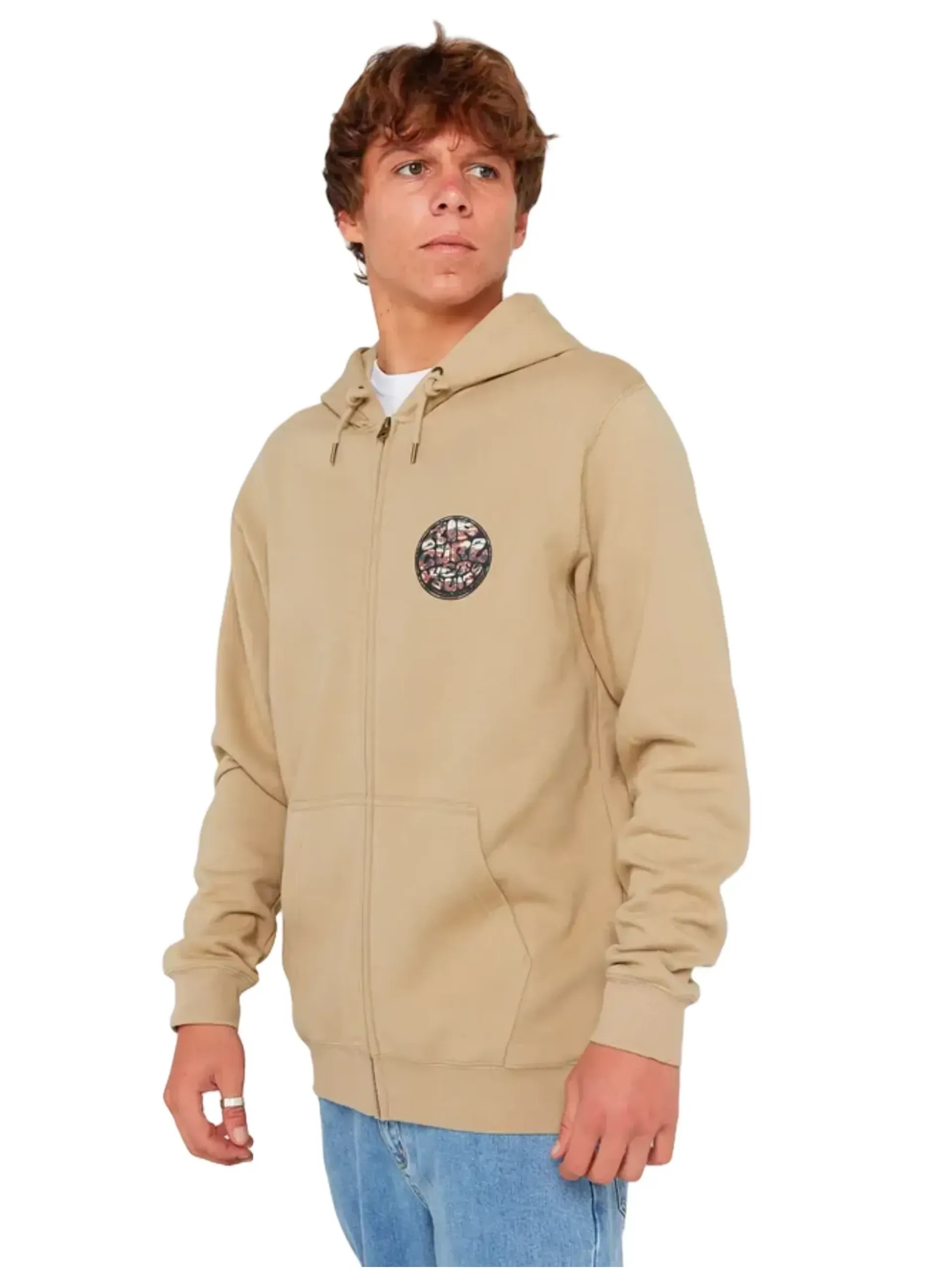 Rip Curl Wettie Passage Icon Zip Hooded Sweatshirt