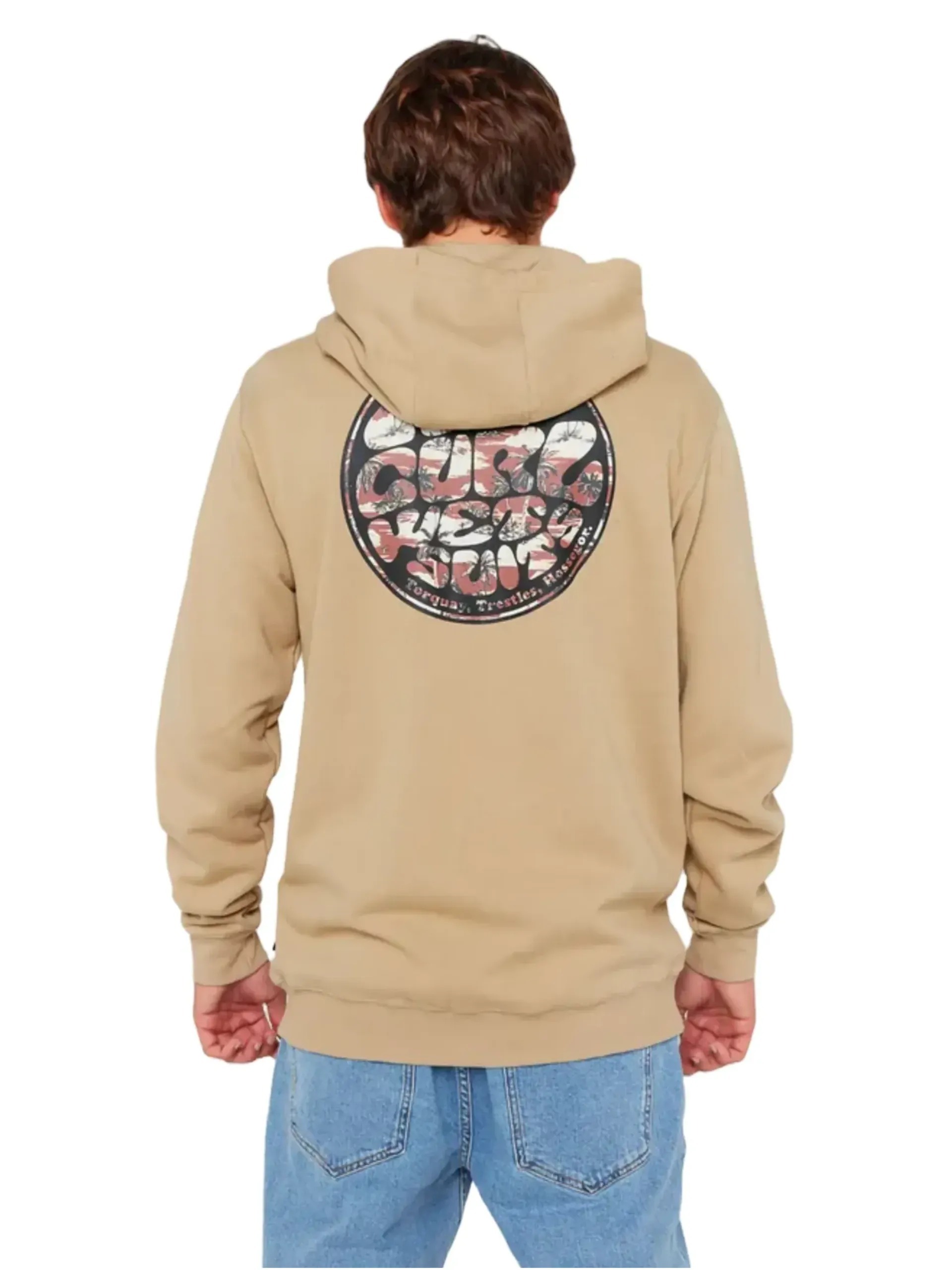 Rip Curl Wettie Passage Icon Zip Hooded Sweatshirt