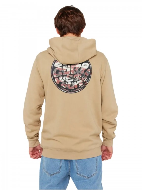 Rip Curl Wettie Passage Icon Zip Hooded Sweatshirt Rip Curl Wettie Passage Icon Zip Hooded Sweatshirt