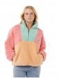 Zip Sweat Rip Curl Block Party Polar Fleece