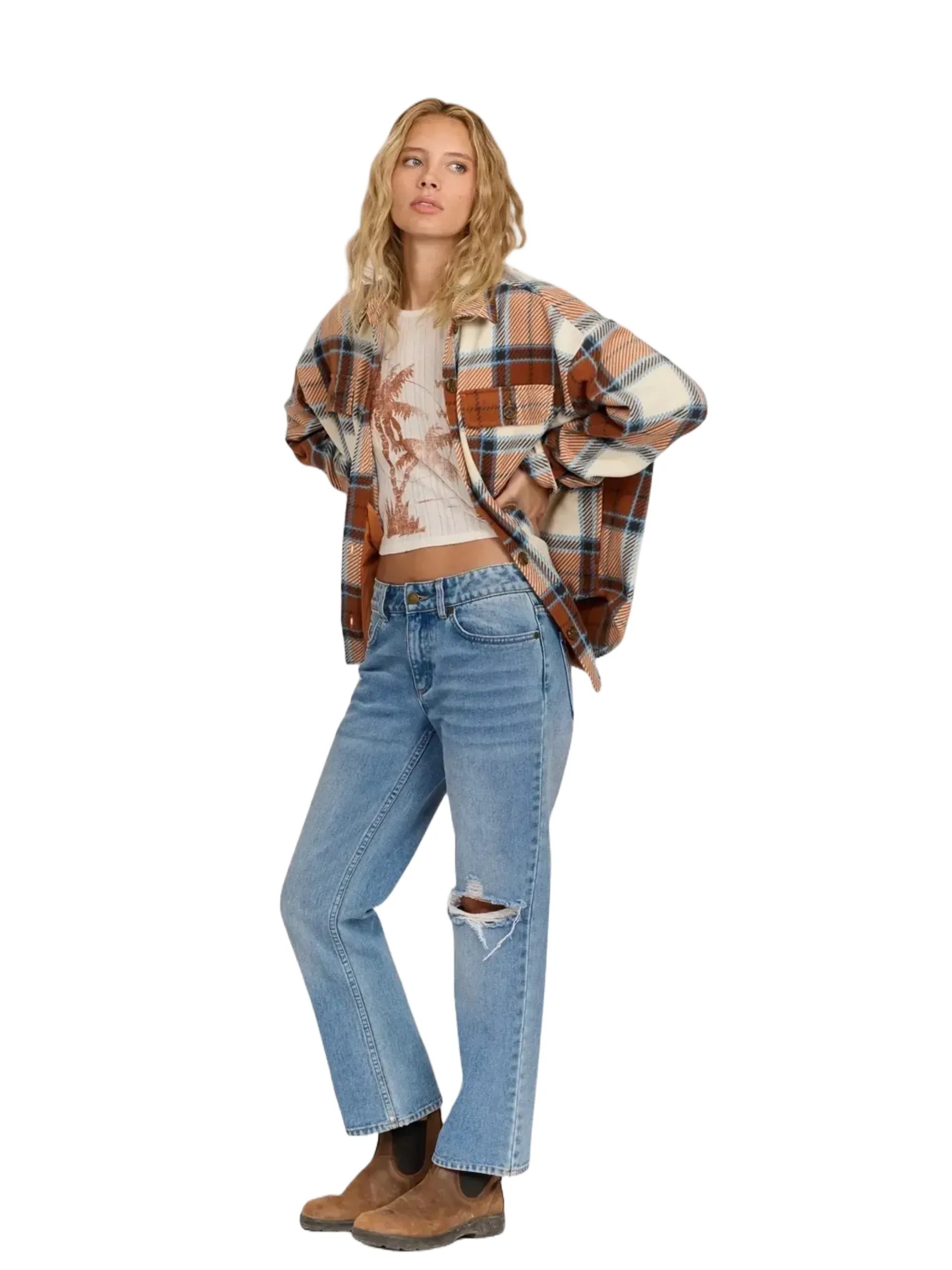 Sisstr Washed Ashore Fleece Shirt